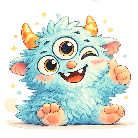 Tubsy mascot with thumbs up